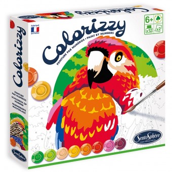 Colorizzy - Pictura pe numere - Papagali