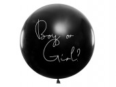 Balon rotund 1 m, Gender Reveal - GIRL