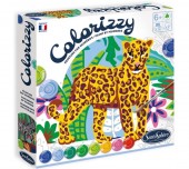 Colorizzi - Pictura pe numere - Zebra & Leopard