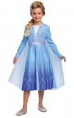 Costum Elsa Frozen Calatorie Clasic 5-6 ani