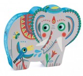 Puzzle Elefantul asiatic 24 pcs