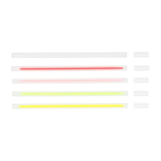 Set cu 100 Fluorescent Glow Sticks - PartyDeco