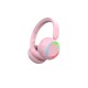 Casti Audio Wireless - Roz cu Lumini - Lalarma Casti Audio Wireless - Roz cu Lumini - Lalarma