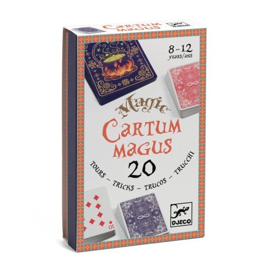 Joc de magie Cartum Magus - 20 trucuri - Djeco