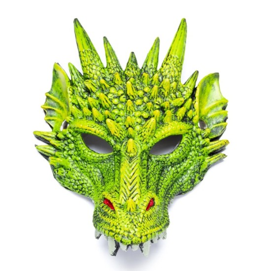 Masca dragon - Verde - Great Pretenders 