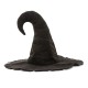 Palarie neagra supradimensionata de vrajtoare, pentru copii  - Halloween - Great Pretenders