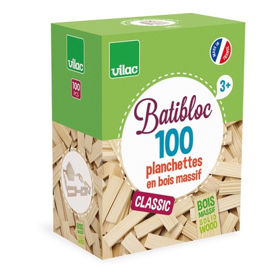 Set 100 de piese lemn