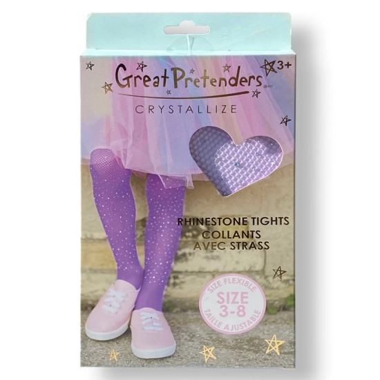 Dres mov / lila cu strasuri 3/8 ani - Great Pretenders 