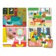 4 Puzzle Acasa 6 pcs