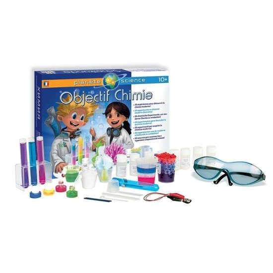 Set cu 30 experimente - Obiectiv CHIMIE