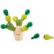 Mini joc de echilibru si indemanare - Cactus din lemn - Plan Toys