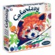 Kit creativ pictura pe numere - Colorizzy Panda rosu si Shiba - Sentosphere