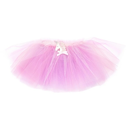 Tutu unicorn roz lila 4-6 ani - Great Pretenders 