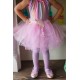 Tutu unicorn roz lila 4-6 ani - Great Pretenders 