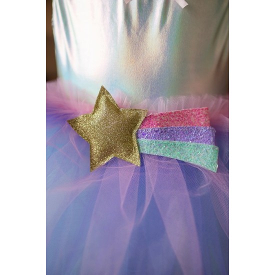 Tutu blue roz lila 4-6 ani - Shoot for the stars - Great Pretenders 