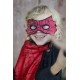 Costum paianjen/liliac copii 3-4 ani - Pelerina reversibila si masca Spider - Great Pretenders