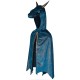 Costum dragon albastru copii 5/6 ani - Pelerina cu gluga Starry Night - Great Pretenders