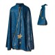 Costum vrajitor/magician copii 7/8 ani - Pelerina si palarie Starry Night - Great Pretenders