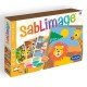 Kit creativ cu nisip colorat - Sablimage Fauna Africii - Sentosphere