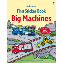 First Sticker Book Big Machines