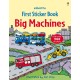 First Sticker Book Big Machines