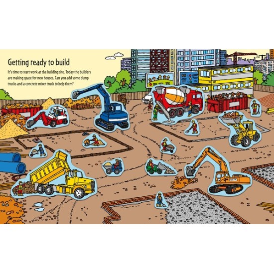 First Sticker Book Big Machines