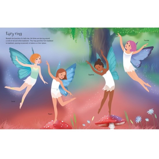 Sticker Dolly Dressing Dancing Fairies