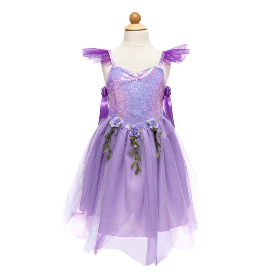 Costum zana cu paiete lila 5/6 ani - Great Pretenders Costum zana cu paiete lila 5/6 ani - Great Pretenders