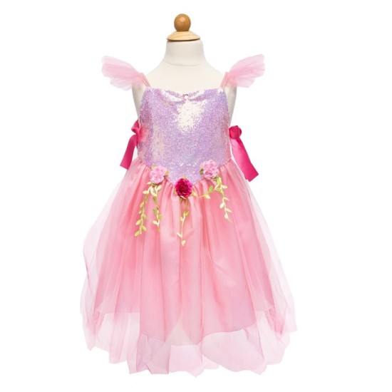 Costum zana cu paiete roz 3/4 ani - Great Pretenders Costum zana cu paiete roz 3/4 ani - Great Pretenders