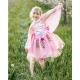 Costum zana cu paiete roz 3/4 ani - Great Pretenders Costum zana cu paiete roz 3/4 ani - Great Pretenders