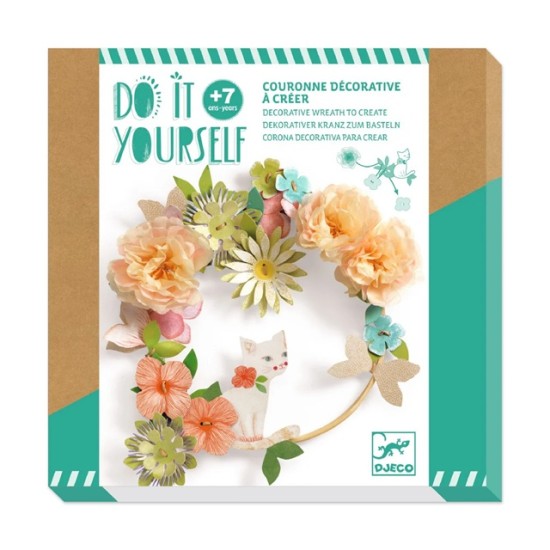 Joc creativ DIY Coronita cu flori Dalia - Djeco