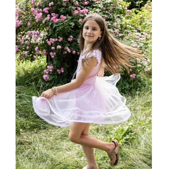 Rochie Paiete Roz 5/6 ani - Great Pretenders