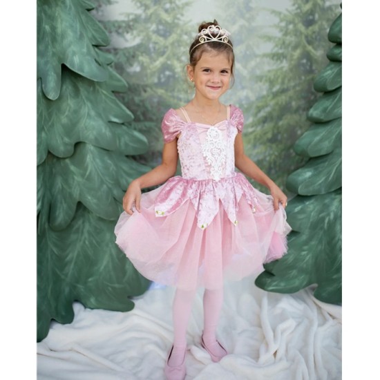 Rochie Prima Balerina Roz 5/6 ani - Great Pretenders Rochie Prima Balerina Roz 5/6 ani - Great Pretenders
