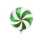 Balon Candy Verde Folie 35 cm