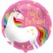 Balon Heliu Unicorn Roz