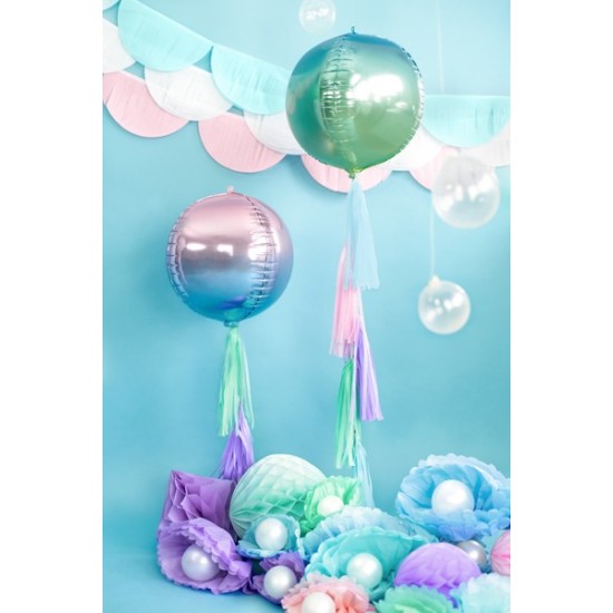 Balon Minge Verde Albastru 35 cm