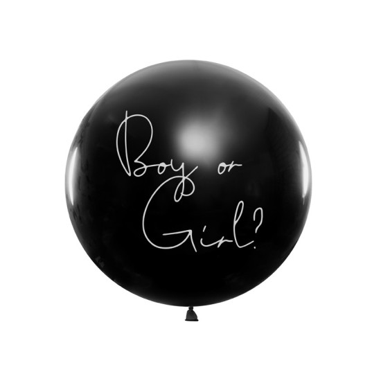 Balon rotund 1 m, Gender Reveal - BOY