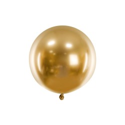 Balon rotund 60 cm, Glossy Auriu