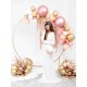 Balon rotund 60 cm, Glossy Rose Gold