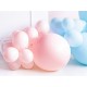 Balon rotund 60 cm, Roz Pastel