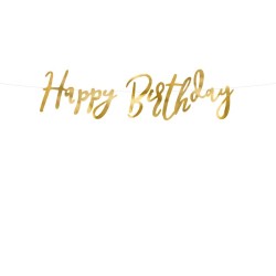 Banner Happy Birthday Auriu