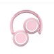 Casti Audio Wireless - Roz cu Lumini - Lalarma Casti Audio Wireless - Roz cu Lumini - Lalarma