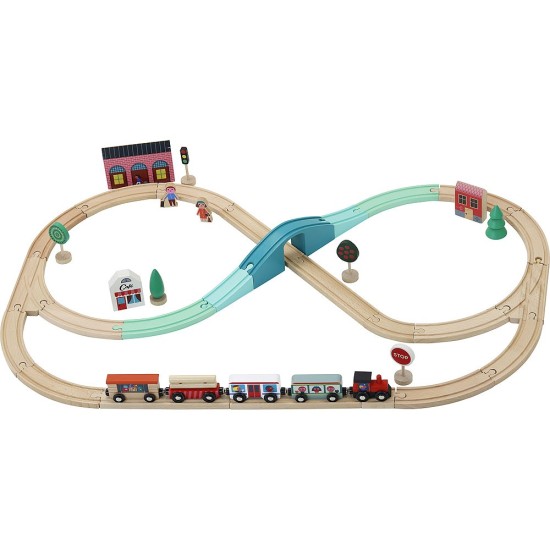 Circuit Tren Express 40 Pcs