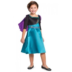 Costum Ana Frozen Regina Clasic 3-4 ani