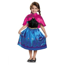 Costum Anna Frozen Calatorie 3-4 ani