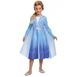 Costum Elsa Frozen Calatorie Clasic 3-4 ani