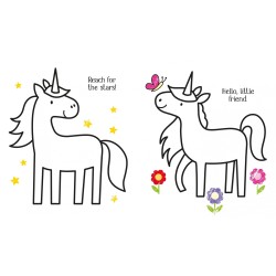 First Colouring Unicorns