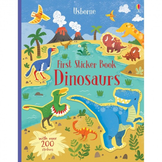 First Sticker Book Dinosaurs