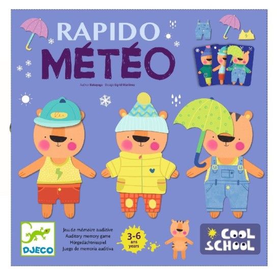 Joc de memorie Rapido Meteo