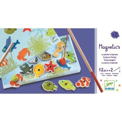 Joc de pescuit magnetic pești tropicali